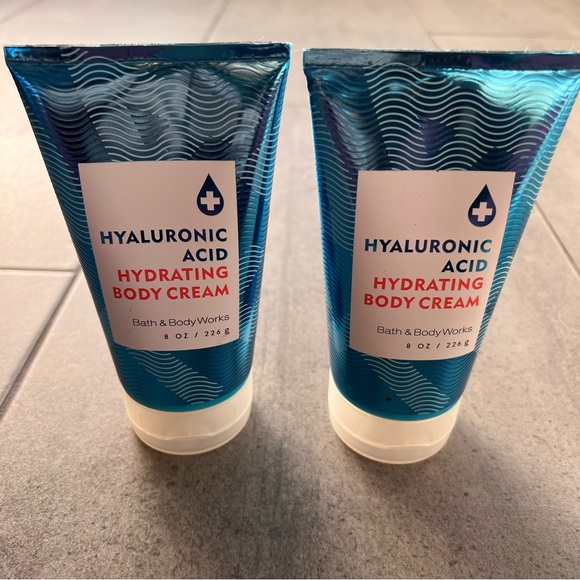 Bath & Body Works Bath & Body New 2 Bath Body Works Hyaluronic Acid Hydrating Body Cream 8oz